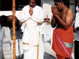 Pictures Of Planting Of The Muhurtha Kaal